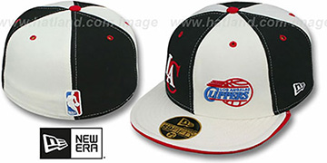 Clippers 'DOUBLE WHAMMY' Black-White Fitted Hat