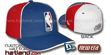 Clippers 'LOGOMAN-2' Royal-Red-White Fitted Hat by New Era