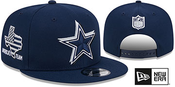 Cowboys 2024 'NFL DRAFT SNAPBACK' Navy Hat by New Era