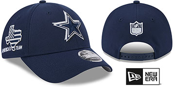 Cowboys 2024 NFL DRAFT STRETCH-SNAP Navy Hat by New Era