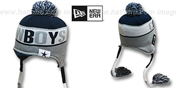 Cowboys CRAYON BOX Knit Beanie Hat by New Era