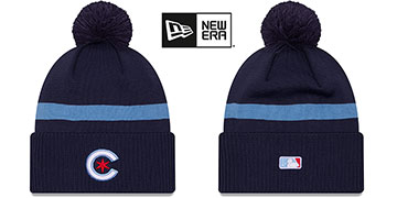 Cubs 2024-25 CITY CONNECT Knit Beanie Hat by New Era