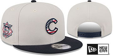 Cubs 2024 JULY 4TH STARS N STRIPES SNAPBACK Hat by New Era