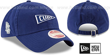 Cubs VINTAGE PENNANT STRAPBACK Royal Hat by New Era