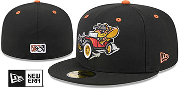 Dash 'THEME NIGHT' Black Fitted Hat by New Era