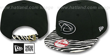 Diamondbacks OSTRICH-ZEBRA STRAPBACK Hat by New Era