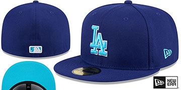 Dodgers 2024 'FATHERS DAY' Fitted Hat by New Era