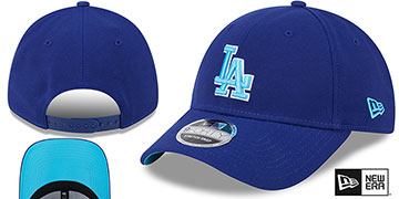 Dodgers 2024 FATHERS DAY STRETCH-SNAP Hat by New Era