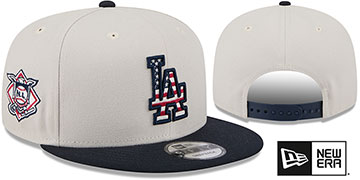 Dodgers 2024 JULY 4TH STARS N STRIPES SNAPBACK Hat by New Era