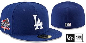 Dodgers 2024 WORLD SERIES CHAMPIONS GAME Fitted Hat by New Era