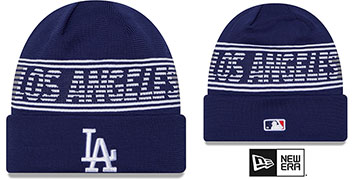 Dodgers 24-25 SPORT-KNIT Royal Beanie Hat by New Era