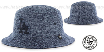 Dodgers 'LEDGEBROOK BUCKET' Navy Hat by Twins 47 Brand