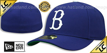 Dodgers LOW-CROWN 1939-57 COOPERSTOWN Fitted Hat by New Era