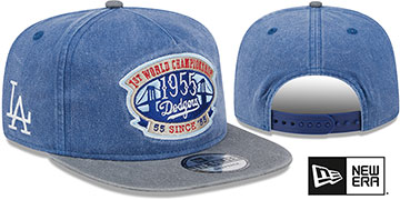 Dodgers PIGMENT DYED GOLFER SNAPBACK Hat by New Era