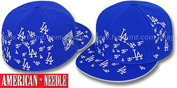 Dodgers STARSTRUCK Royal Fitted Hat by American Needle