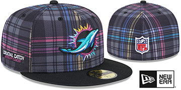 Dolphins 2024 'ONFIELD CRUCIAL CATCH' Fitted Hat by New Era