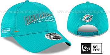 Dolphins COACHES TRAINING SNAPBACK Hat by New Era