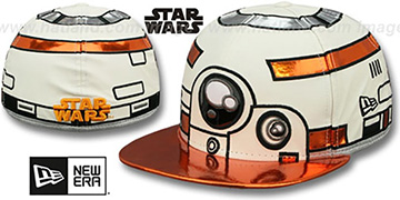 Droid Bb8 CHARACTER FACE Fitted Hat by New Era