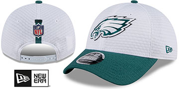 Eagles 2024 NFL TRAINING CAMP STRETCH-SNAP Hat by New Era