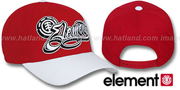 Element GOON Red-White Adjustable Hat