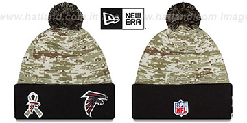 Falcons '2015 SALUTE-TO-SERVICE' Knit Beanie Hat by New Era