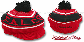 Falcons RERUN KNIT BEANIE by Mitchell and Ness