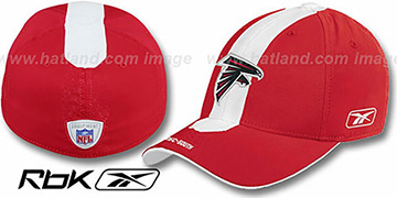 Falcons 'STREAK FLEX' Red Hat by Reebok