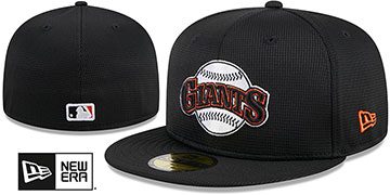 Giants 2024 'BATTING PRACTICE' Fitted Hat by New Era