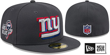 Giants 2024 'ONSTAGE NFL DRAFT' Grey Fitted Hat by New Era