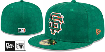 Giants 2025 ST PATRICKS DAY Fitted Hat by New Era