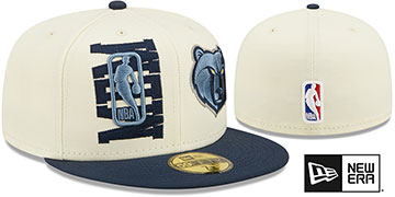 Grizzlies 2022 NBA DOUBLE WHAMMY DRAFT Fitted Hat by New Era