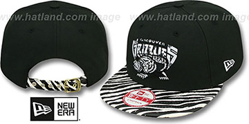 Grizzlies 'OSTRICH-ZEBRA STRAPBACK' Hat by New Era