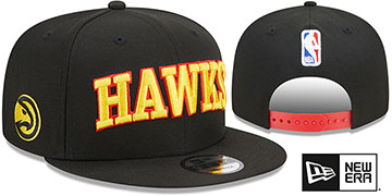 Hawks 'STATEMENT SNAPBACK' Black Hat by New Era