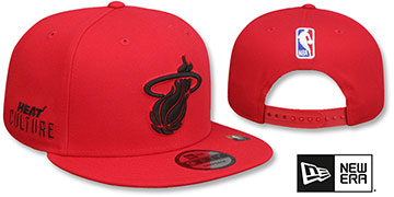 Heat 24-25 ALTERNATE CITY-EDITION SNAPBACK Hat by New Era