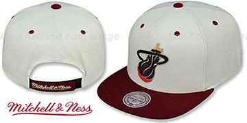 Heat 'CREAMTOP STRAPBACK' Hat by Mitchell and Ness