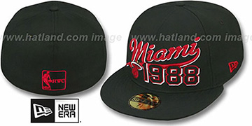 Heat THE BEGINNING Black Fitted Hat by New Era