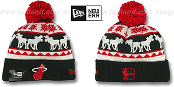 Heat THE-MOOSER Knit Beanie Hat by New Era