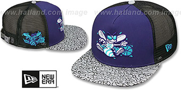 Hornets ELEPHANT-HOOK STRAPBACK Hat by New Era