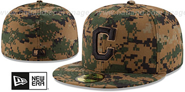 Indians 2016 MEMORIAL DAY STARS N STRIPES Hat by New Era