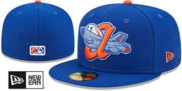 IronBirds MILB ONFIELD ROAD Royal Fitted Hat by New Era