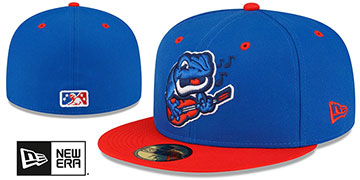 IronPigs 'COPA' Royal-Red Fitted Hat by New Era