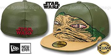 Jabba the Hutt CHARACTER FACE Fitted Hat by New Era