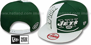 NY Jets NE-NC DOUBLE COVERAGE SNAPBACK Hat by New Era