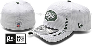 Jets 'NFL TRAINING FLEX' White Hat by New Era