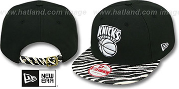 Knicks OSTRICH-ZEBRA STRAPBACK Hat by New Era