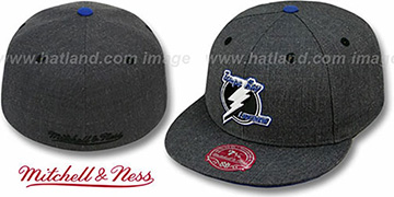 Lightning GREY HEDGEHOG Fitted Hat by Mitchell and Ness