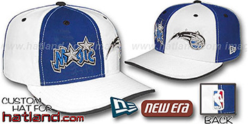 Magic 'DOUBLE WHAMMY' Royal-White Fitted Hat