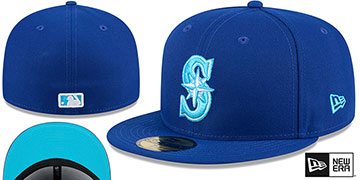 Mariners 2024 FATHERS DAY Fitted Hat by New Era