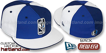 Mavericks KEY-INSIDER PINWHEEL Royal-Navy-White Fitted Hat