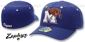 Memphis 'DHS' Royal Fitted Hat by Zephyr